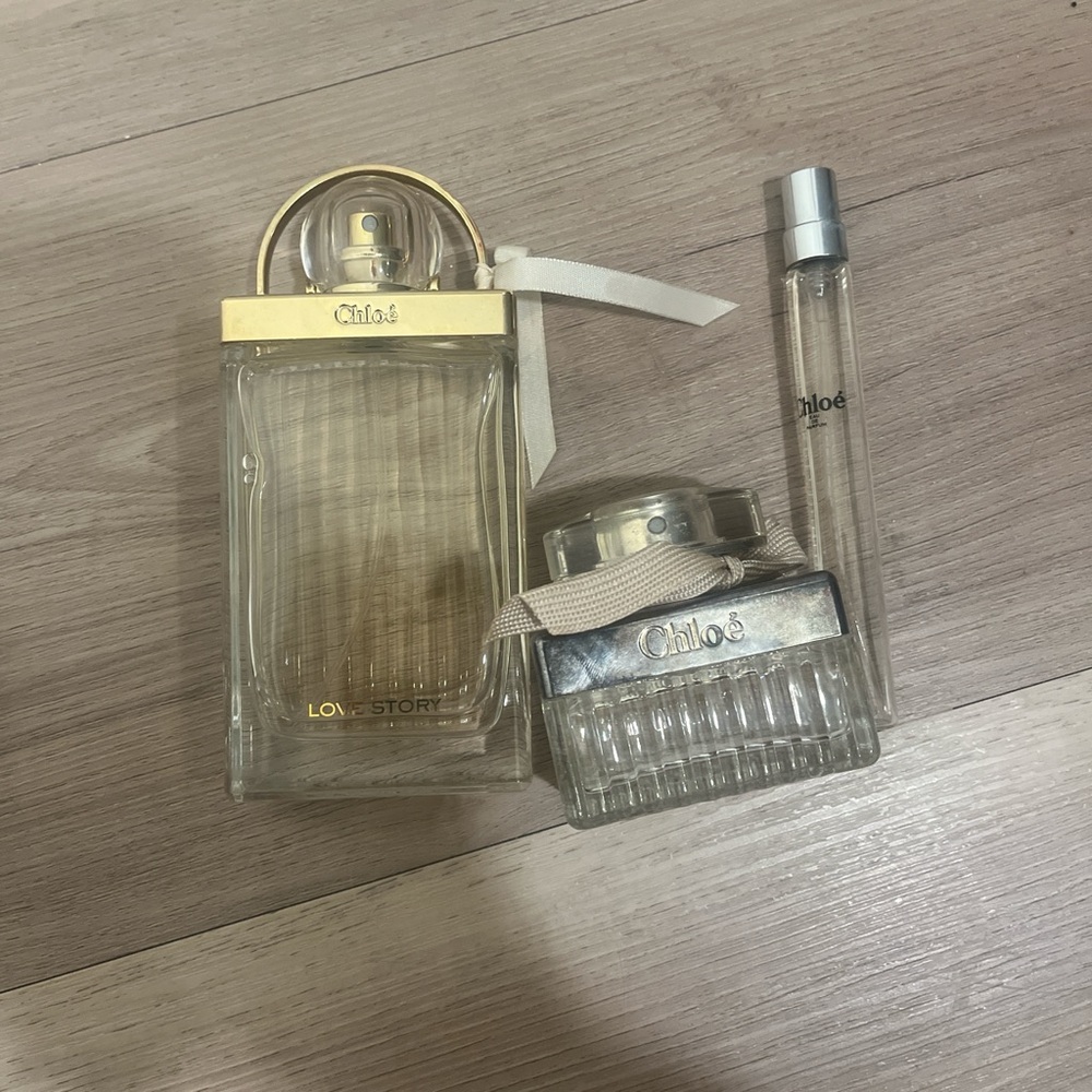 Chloe Perfume Set (Partially Used)